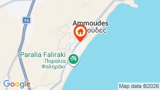Карта на местоположението на Esperides Beach Resort