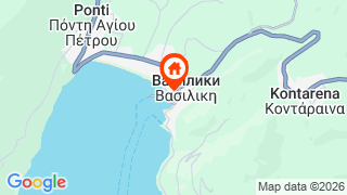 Карта на местоположението на Vassiliki Bay Hotel
