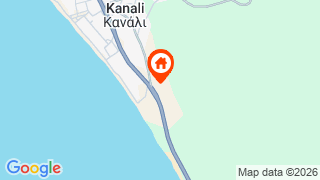 Карта на местоположението на Kanali Hotel