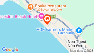 Карта на местоположението на Ninos Grand Beach Resort