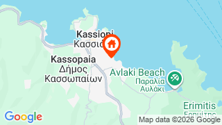 Карта на местоположението на Memento Kassiopi Resort