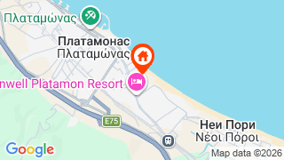 Карта на местоположението на Sun Beach Platamonas