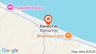 Карта на местоположението на Tresor Sousouras ex Hanioti Palace