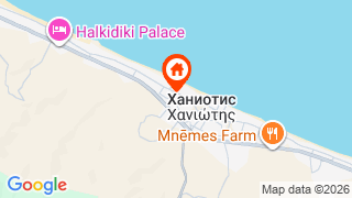 Карта на местоположението на Renaissance Hanioti Resort