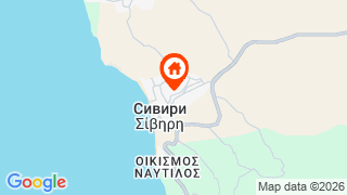 Карта на местоположението на Calypso Hotel Siviri