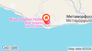 Карта на местоположението на Blue Dolphin Hotel