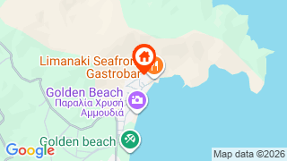 Карта на местоположението на Blue Bay Beach Hotel
