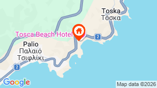 Карта на местоположението на Tosca Beach