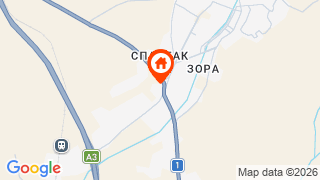 Карта на местоположението на Вила Синтика
