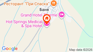 Карта на местоположението на Хот Спрингс Медикъл и СПА