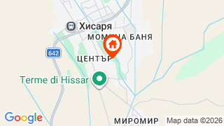 Карта на местоположението на Сана Спа Хотел