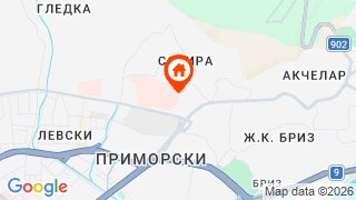 Карта на местоположението на Лебед Хотел