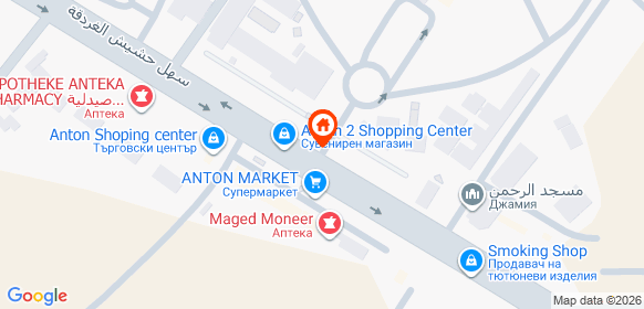 Карта на местоположението на офертата