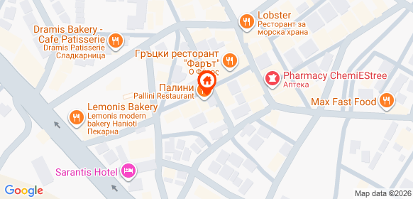 Карта на местоположението на офертата
