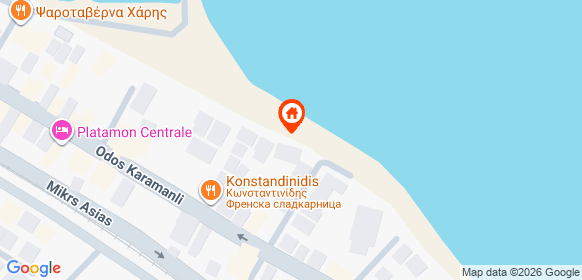 Карта на местоположението на офертата