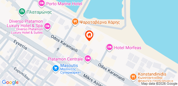 Карта на местоположението на офертата