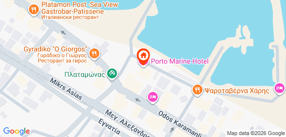 Карта на местоположението на офертата