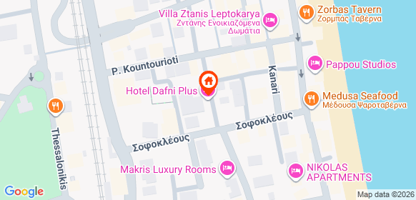 Карта на местоположението на офертата