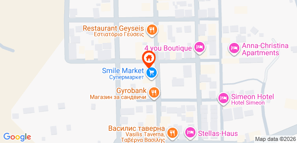 Карта на местоположението на офертата