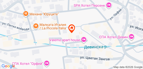 Карта на местоположението на офертата