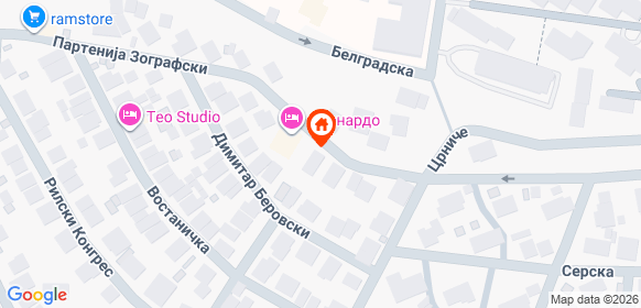 Карта на местоположението на офертата