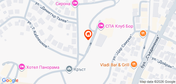 Карта на местоположението на офертата