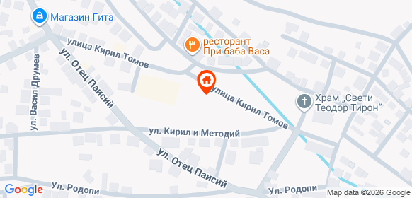 Карта на местоположението на офертата