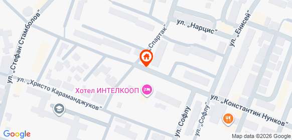 Карта на местоположението на офертата