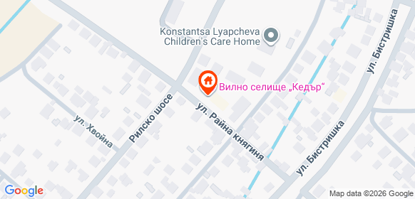 Карта на местоположението на офертата