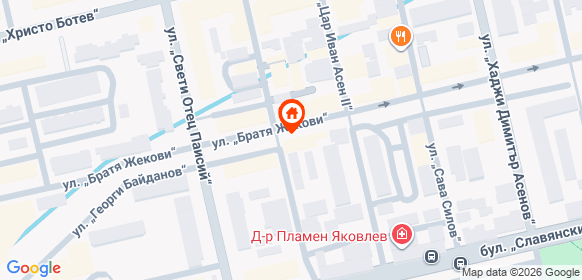 Карта на местоположението на офертата