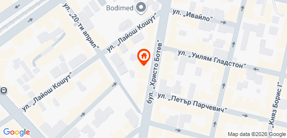 Карта на местоположението на офертата