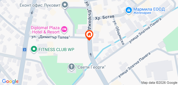 Карта на местоположението на офертата