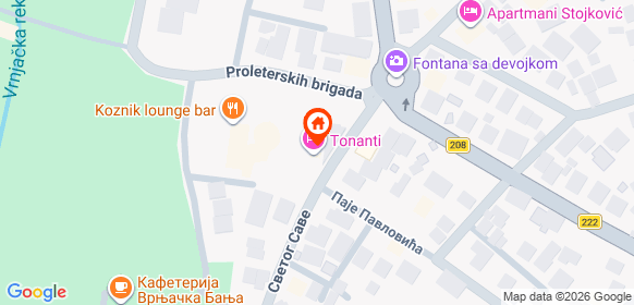Карта на местоположението на офертата
