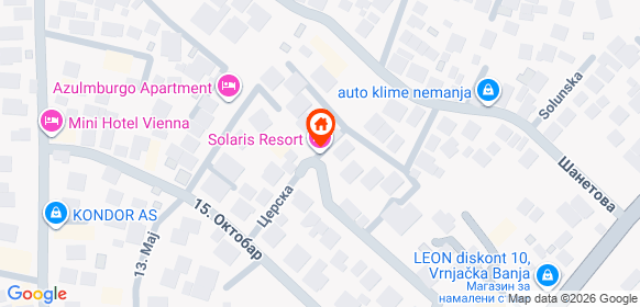 Карта на местоположението на офертата