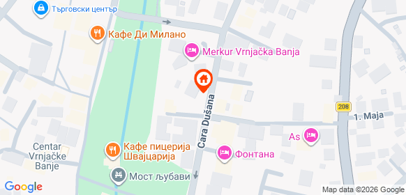 Карта на местоположението на офертата