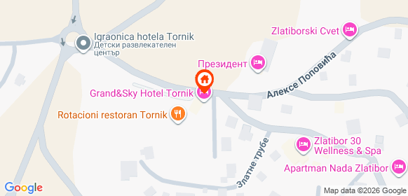 Карта на местоположението на офертата