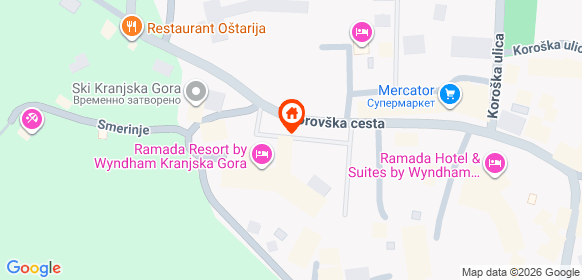 Карта на местоположението на офертата