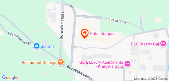 Карта на местоположението на офертата