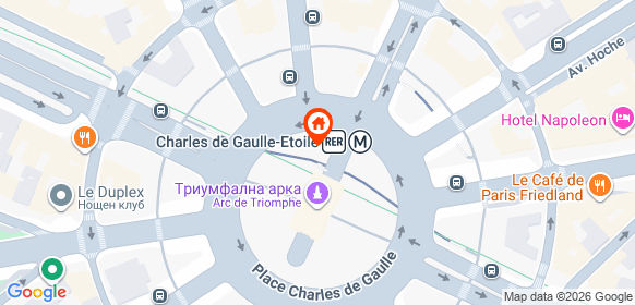 Карта на местоположението на офертата