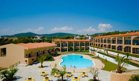 4 нощувки, All Inclusive в Гърция! През Септември в Village Mare 4*, Халкидики