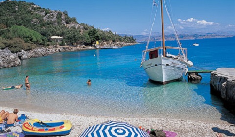На море в Гърция през м.Май! 3 нощувки, All Inclusive в луксозния Mareblue Beach 4*, Корфу!