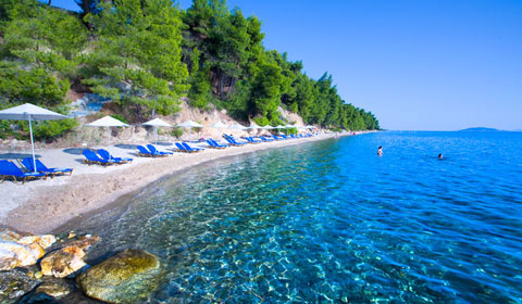 Почивка в Гърция през м.Май и м.Юни! 3 нощувки, All Inclusive в луксозния Хотел Athena Palace 5*, Ситония!