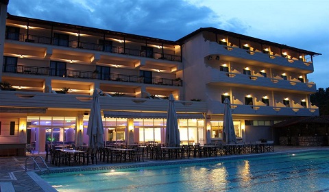 !!!SPECIAL OFFER!!! 3 нощувки със закуски и вечери  през м. Юли в хотел San Panteleimon 3*, Олимпийската ривиера!
