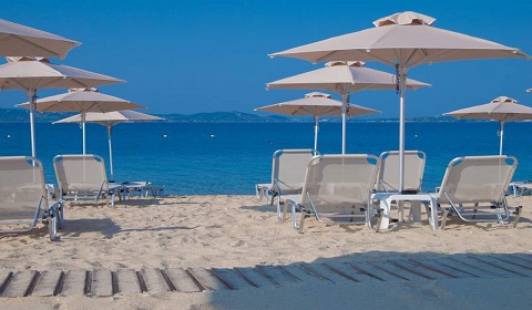 5 нощувки със закуски и вечери в Aristoteles Holiday Resort & Spa 4*, Халкидики през м.Септември!