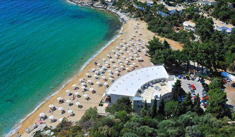 На море през м.Май и м.Юни! 3 нощувки със закуски и вечери в Tosca Beach Hotel 3*, Кавала, Гърция!
