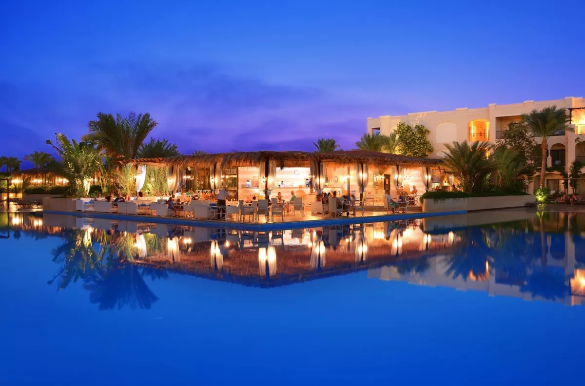 Черен Петък! Коледа в Египет! Самолетен билет + 6 нощувки All Inclusive в Jaz Aquamarine 5*!