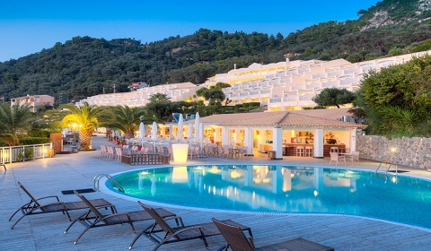 5 нощувки, All Inclusive в Aquis Pelekas Beach Hotel 4*, о.Корфу през Юни и Юли или Август и Септември!