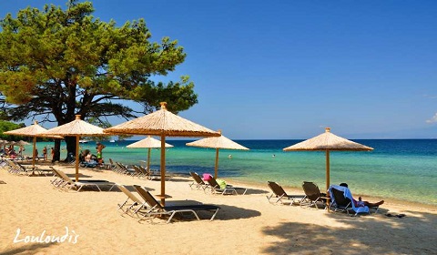 Ранни записвания: 3 нощувки със закуски и вечери в Louloudis Hotel 3*, о.Тасос, Гърция през Септември!