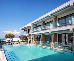 4 нощувки със закуски и вечери в Akti Toroni Boutique Hotel 4*, Халкидики, Гърция през Септември! Две деца до 3.99г. - безплатно!