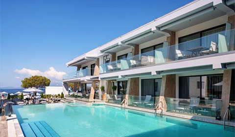 Last minute! 3 нощувки със закуски в Akti Toroni Boutique Hotel 3*, Халкидики, Гърция през Юни!